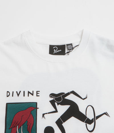 by Parra Divine Hammer Long Sleeve T-Shirt in White