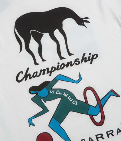 by Parra Divine Hammer Long Sleeve T-Shirt in White
