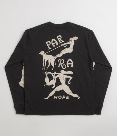 by Parra Dog Training Long Sleeve T-Shirt in Black