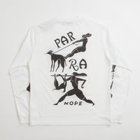 by Parra Dog Training Long Sleeve T-Shirt in White thumbnail