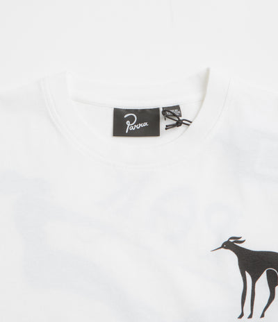 by Parra Dog Training Long Sleeve T-Shirt in White