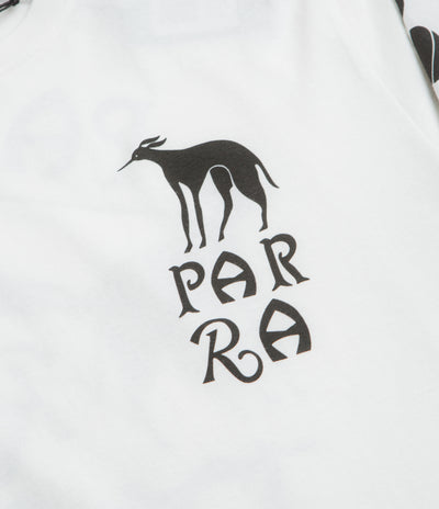 by Parra Dog Training Long Sleeve T-Shirt in White