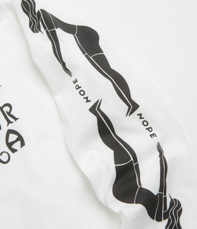 by Parra Dog Training Long Sleeve T-Shirt in White