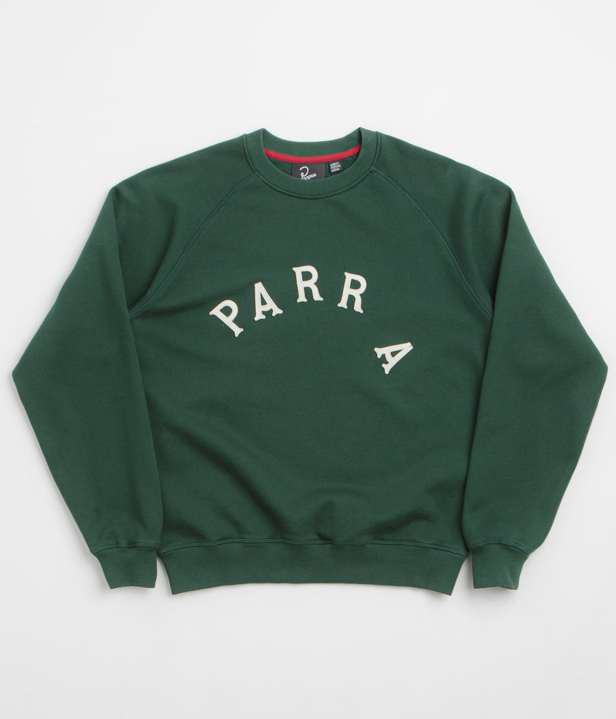 by Parra Drunk Parent Crewneck Sweatshirt - Green