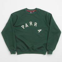 by Parra Drunk Parent Crewneck Sweatshirt - Green thumbnail