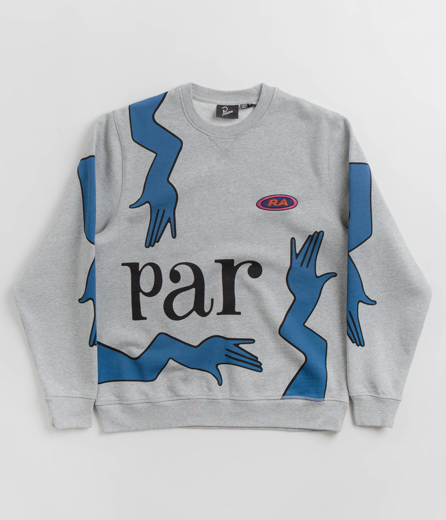 by Parra Early Grab Crewneck Sweatshirt - Heather Grey
