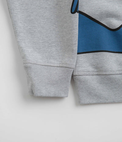 by Parra Early Grab Crewneck Sweatshirt - Heather Grey