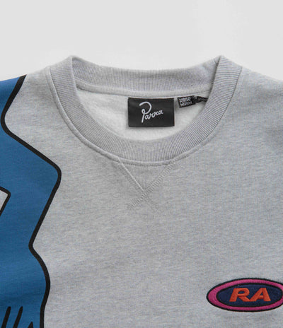 by Parra Early Grab Crewneck Sweatshirt - Heather Grey