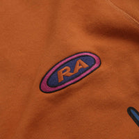 by Parra Early Grab Crewneck Sweatshirt - Sienna Orange thumbnail