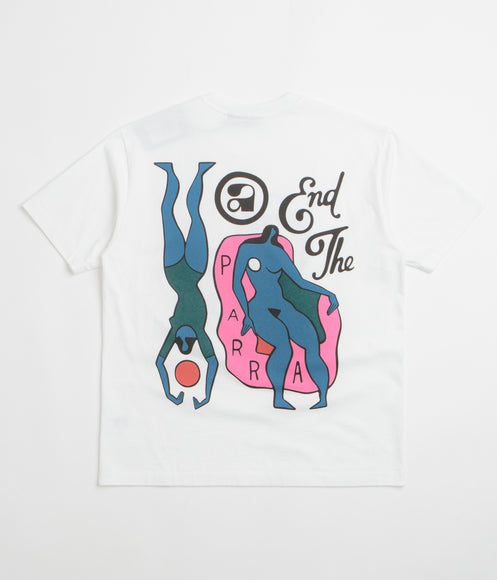 by Parra End The Loungechair T-Shirt - White