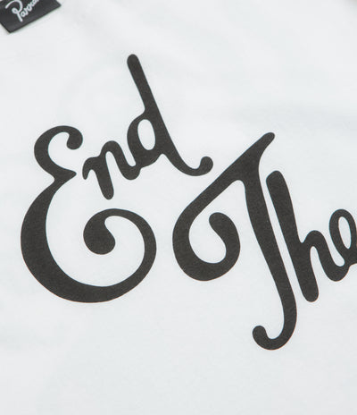 by Parra End The Loungechair T-Shirt in White