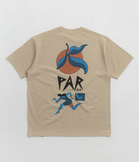 by Parra Evil Orange T-Shirt in Beige
