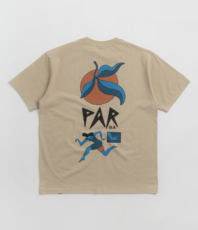 by Parra Evil Orange T-Shirt in Beige