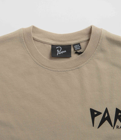 by Parra Evil Orange T-Shirt in Beige