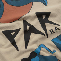by Parra Evil Orange T-Shirt in Beige thumbnail