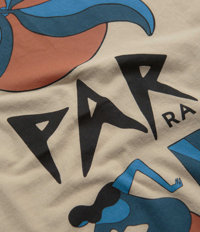 by Parra Evil Orange T-Shirt in Beige