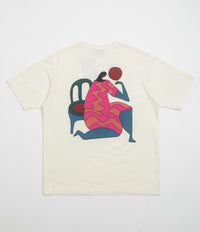 by Parra Face Ball T-Shirt in Off White
