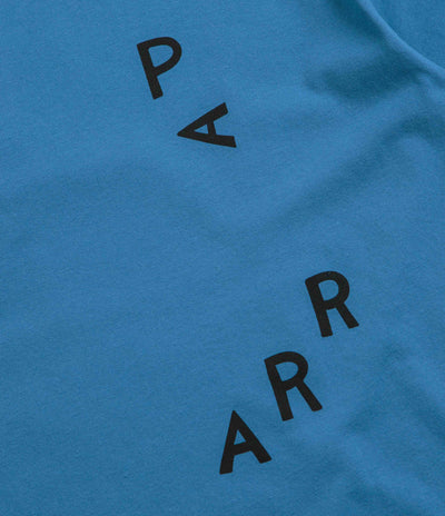 by Parra Fancy Horse T-Shirt - Azure Blue