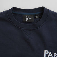 by Parra Fancy Pigeon Crewneck Sweatshirt in Midnight Blue thumbnail