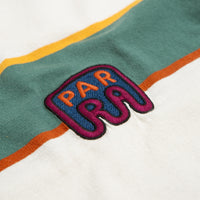 by Parra Fast Food Logo Striped T-Shirt - Burned Yellow thumbnail