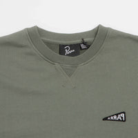 by Parra Flag Logo Crewneck Sweatshirt - Green thumbnail