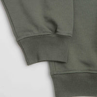 by Parra Flag Logo Crewneck Sweatshirt - Green thumbnail