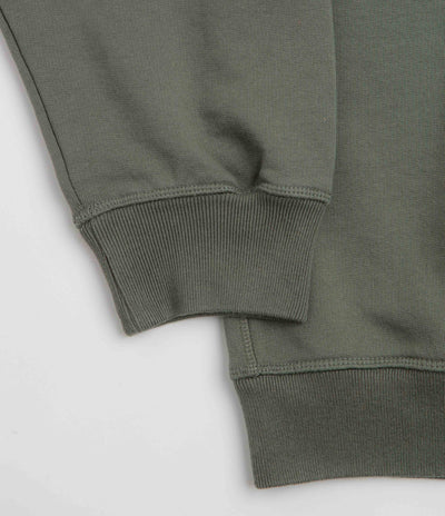 by Parra Flag Logo Crewneck Sweatshirt - Green