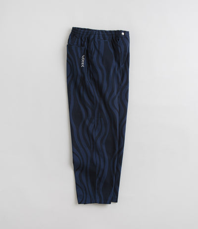 by Parra Flowing Stripes Pants in Blue