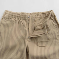 by Parra Flowing Stripes Pants in Tan thumbnail