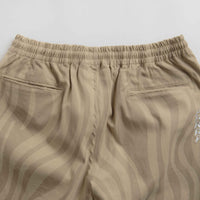 by Parra Flowing Stripes Pants in Tan thumbnail