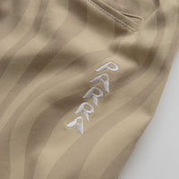 by Parra Flowing Stripes Pants in Tan thumbnail