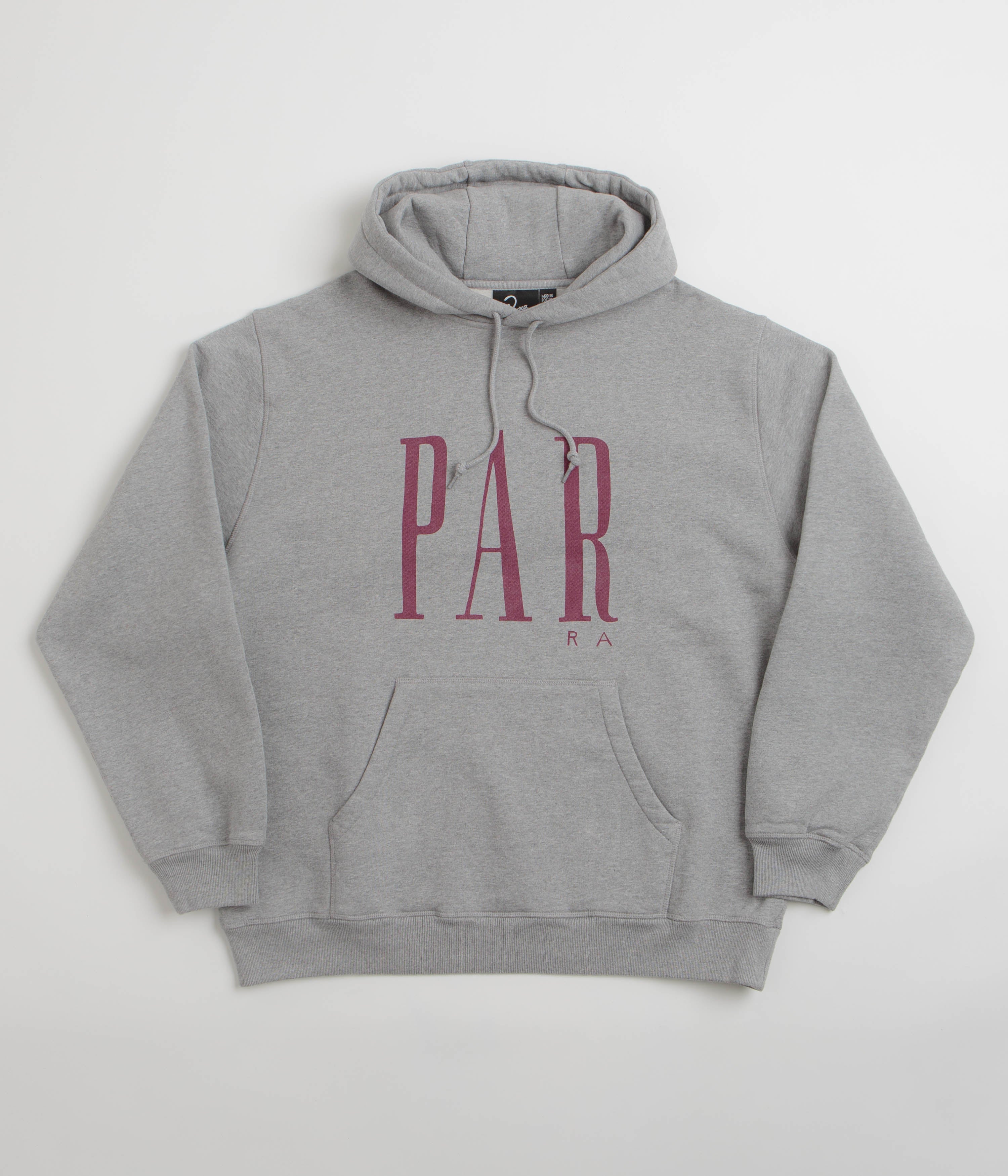 by Parra Gapped Hoodie - Grey