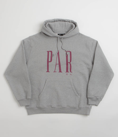 by Parra Gapped Hoodie - Grey