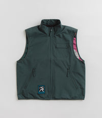 by Parra Ghost Cave Reversible Vest - Green