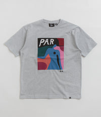 by Parra Ghost Caves T-Shirt in Heather Grey