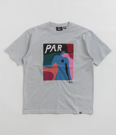 by Parra Ghost Caves T-Shirt in Heather Grey