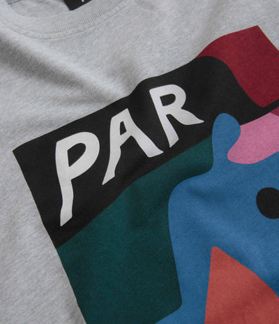 by Parra Ghost Caves T-Shirt in Heather Grey
