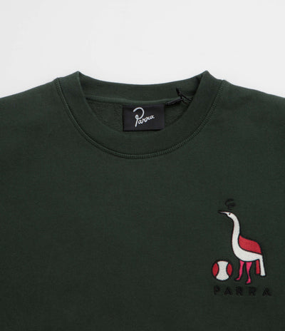 by Parra Goose Ball Crewneck Sweatshirt - Pine Green