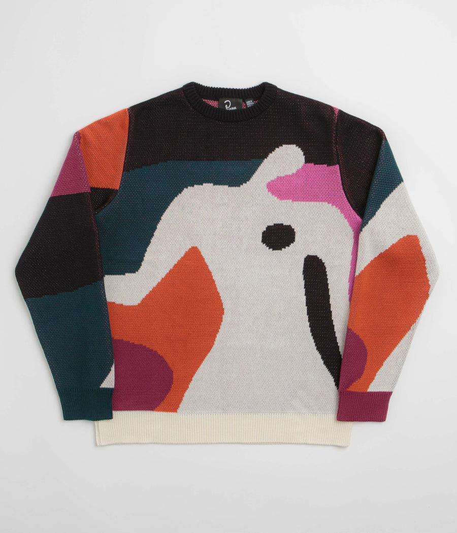 by Parra Grand Ghost Caves Knitted Sweatshirt - Multi
