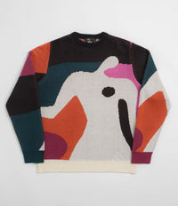 by Parra Grand Ghost Caves Knitted Sweatshirt in Multi
