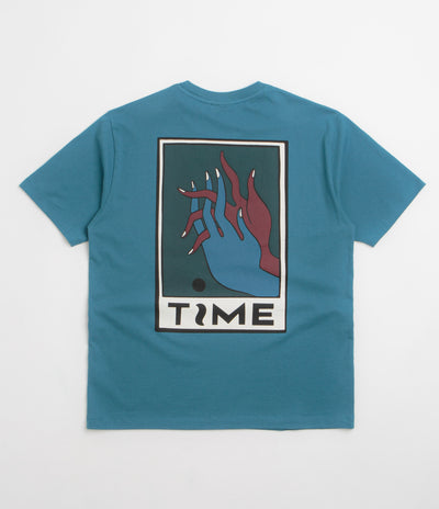 by Parra Hands Of Time T-Shirt in Blue