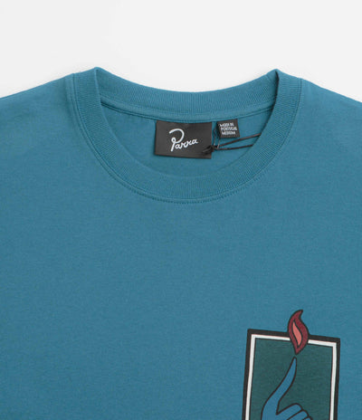 by Parra Hands Of Time T-Shirt in Blue
