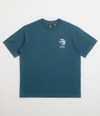 by Parra Infinite Bird Logo T-Shirt in Blue