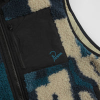 by Parra Infinite Bird Reversible Vest - Navy Blue thumbnail