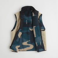 by Parra Infinite Bird Reversible Vest - Navy Blue thumbnail