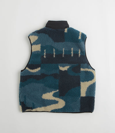 by Parra Infinite Bird Reversible Vest - Navy Blue