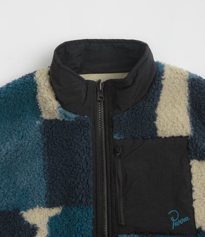 by Parra Infinite Bird Reversible Vest - Navy Blue