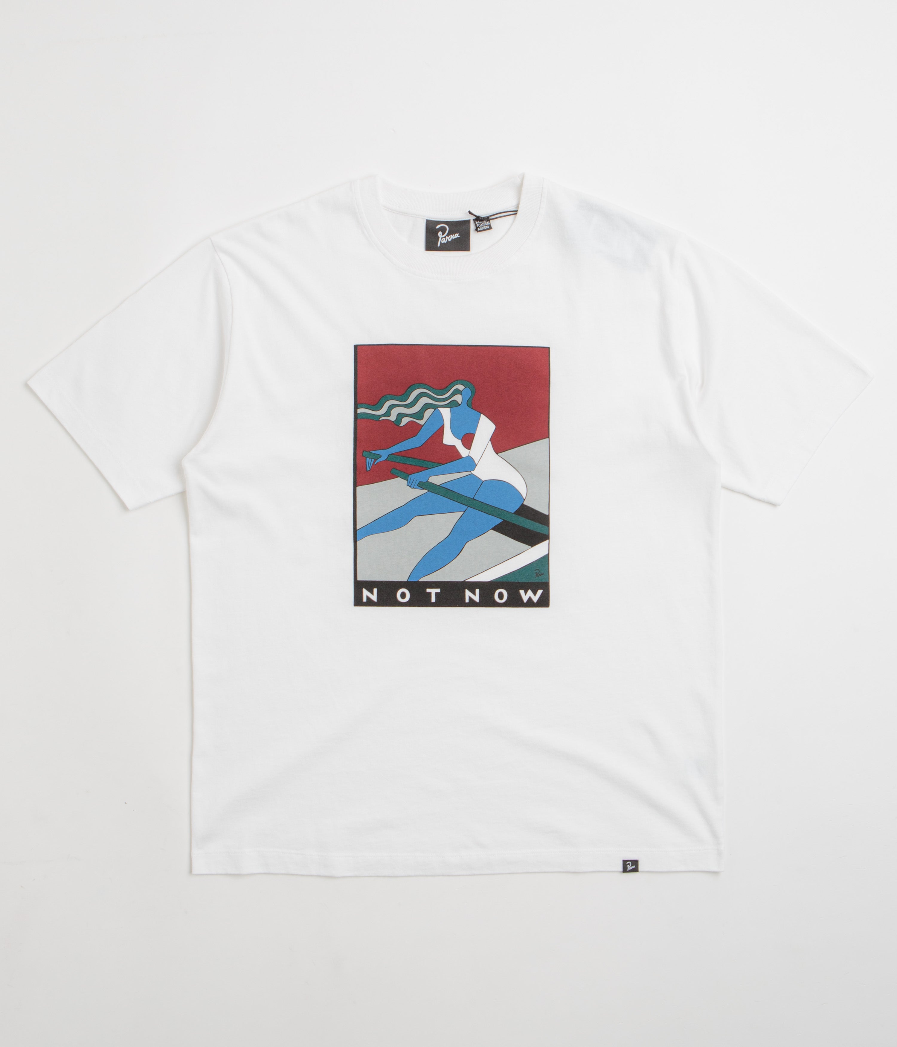 by Parra Into Nowhere T-Shirt in White