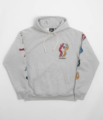 by Parra La Chambre Nuit Hoodie - Heather Grey