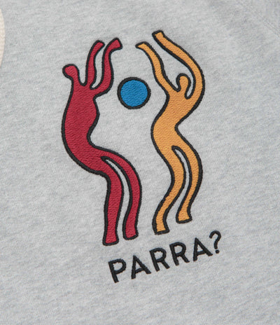 by Parra La Chambre Nuit Hoodie - Heather Grey